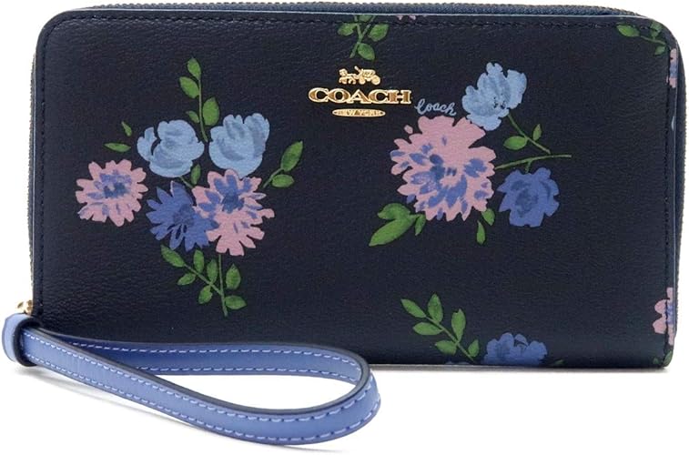 Amazon コーチ Coach 財布 レディース 長財布 花柄 ラウンドファスナー Iphoneケース imnay アウトレット品 並行輸入品 財布