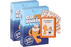 Adorezyp Card Games for Adults, The Grown Up Go Fish Card Game You've Always Wanted, 2+Players Hilarious Party Game for Grown Ups for Game Night, House Parties, Singles Party (2 Pack)