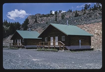 Amazon Com Vintography 8 X 12 Photo Rock Shop Inn Cabins Sign
