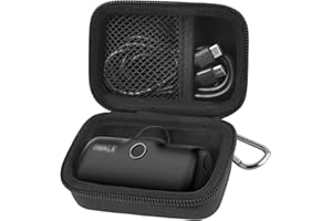 CASMILEE Portable Charger Power Bank Case for Swyop/for Feob/for Charmast/for JEJILL/for LanLuk/for VEGER/for iWALK/for Taegila/for Kuulaa and More Small Charging Battery Pack - Bag Only (Black)