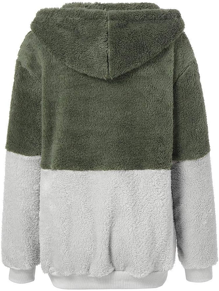 Green, 4 NRUTUP Women Hoodie Sweatshirt 