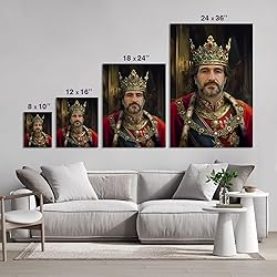 Turn Me Royal Custom Royal Portrait from