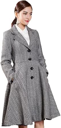 plus size swing coat