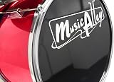 Music Alley Junior Drum Kit with Stool and Drums Sticks 3 Piece Kids view 3
