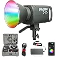 Aputure Amaran 300c 300W RGBWW Full-Color Bowens Mount Point-Source LED Light Grey