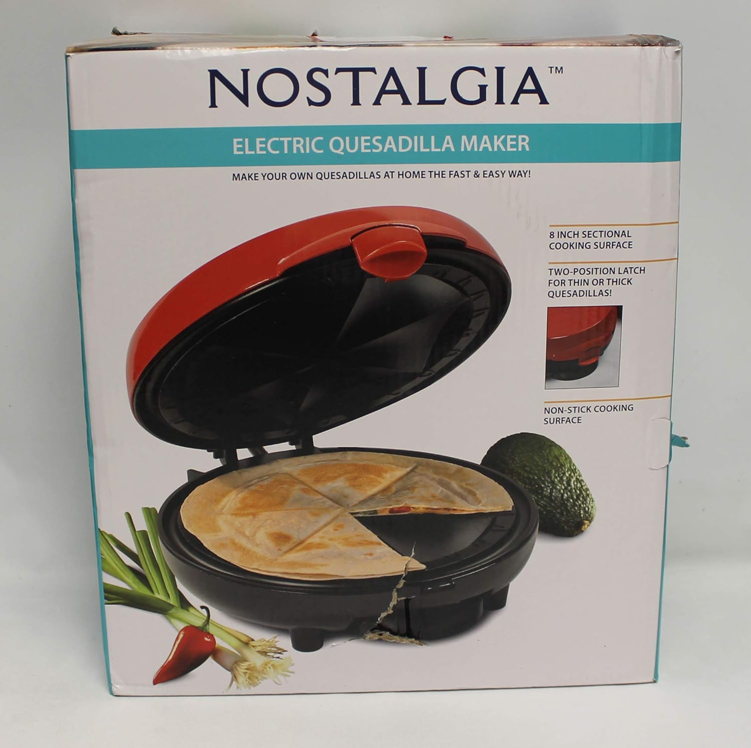 ACS COMPATIBLE with Nostalgia EQM200 Electric Quesadilla Fiesta Maker 120V 60HZ 900W Replacement
