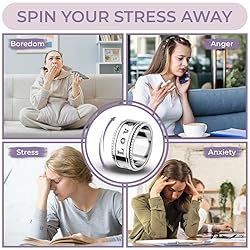 Shop LC Love Spinner Anxiety Rings for Men Women