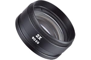 Walter Products AX17 2.0X Barlow Lens for Stereo/Industrial Microscopes (48mm) (Suitable for WP-1F WP-2F WP-3F WP-5F WP-7F WP