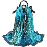 YMXHHB Fashion Scarves Scarf Silk Feeling Scarves Long Lightweight Sunscreen Shawls for Women