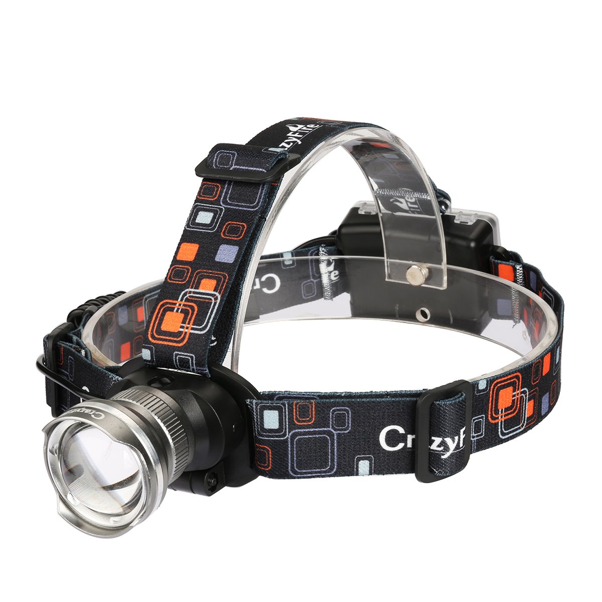 Strong LED Camping Headlamp CrazyFire 1600 Lumens CREE LED Headlamp