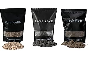 Americangaslogs Rock Wool+Lave Rock+Vermiculite for Gas logs (for 18-24 Inch Fireplace)