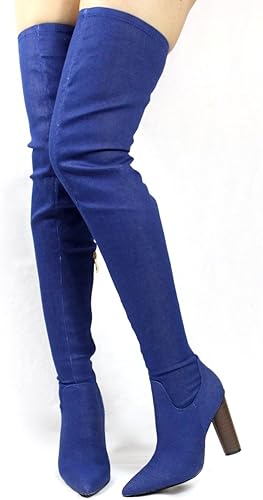 blue jean boots amazon