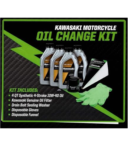Amazon.com: 2016-2025 Ninja ZX-10R ZX-10RR OEM Full Synthetic Oil
