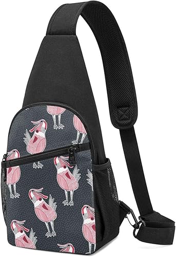 Amazon ボディバッグ ショルダーバッグ オウム柄 ワンショルダーバッグ ウエストバッグ 斜めがけ 胸バッグ ウエストポーチ メンズ おしゃれ 肩掛け カバン 軽量 サイクリング 高級感 旅行 多機能 カジュアル Dyg バッグ スーツケース