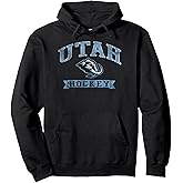 Utah Mammoth Vintage Hockey Black NHL Officially Licensed Pullover Hoodie