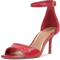 Vince Camuto Women's FEBE Heeled Sandal, Salsa, 11