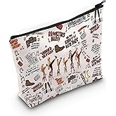 POFULL Musical Theatre Inspired Gift Newsboy Theatre Cosmetic Bag Musical Lover Gift