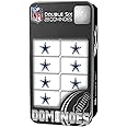 Masterpieces Officially Licensed NFL Detroit Lions 28 Piece Dominoes Game for Adults, For Ages 6+