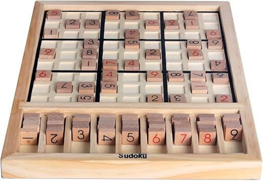 wooden sudoku