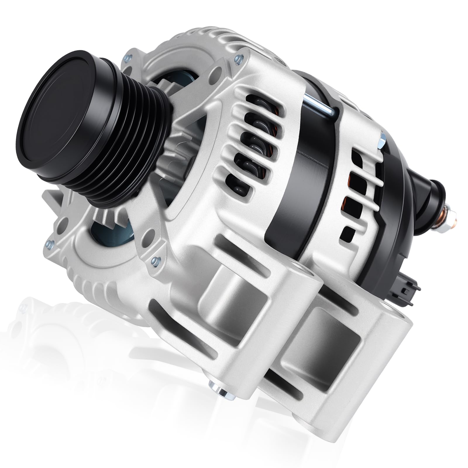 Photo 1 of HAYIAUTO 11572 Car Alternators Fit for Jeep Grand Cherokee 11-16, for Dodge Charger 11-15, Durango 11-16, for Chrysler 300, for Ram 1500 V6 3.6L Automotive Replacement Alternator 421000-0750 4801779AG