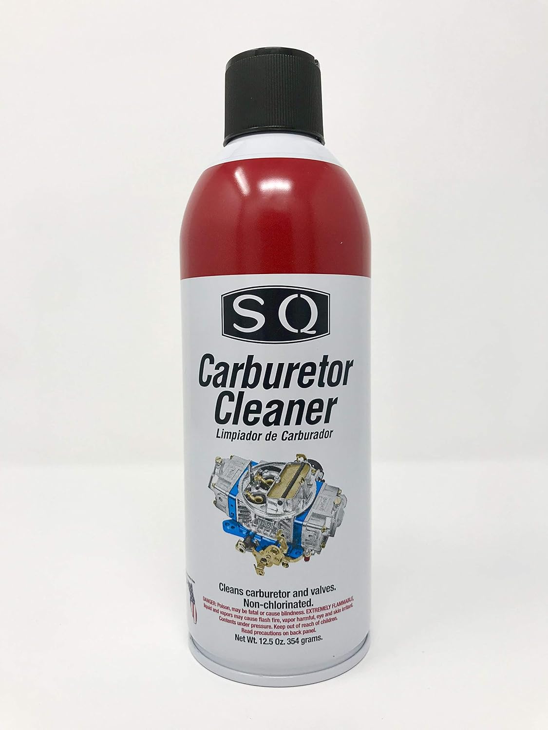 SQ Carburetor Cleaner NonChlorinated, 12.5 OZ per can