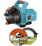 Pompe Pour Récupérateur D'eau De Pluie Gardena 4000/2 - Débit 4000 L/h, Hauteur 20 M - Protection Marche à Sec - Pour Arrosage Jardin - 5