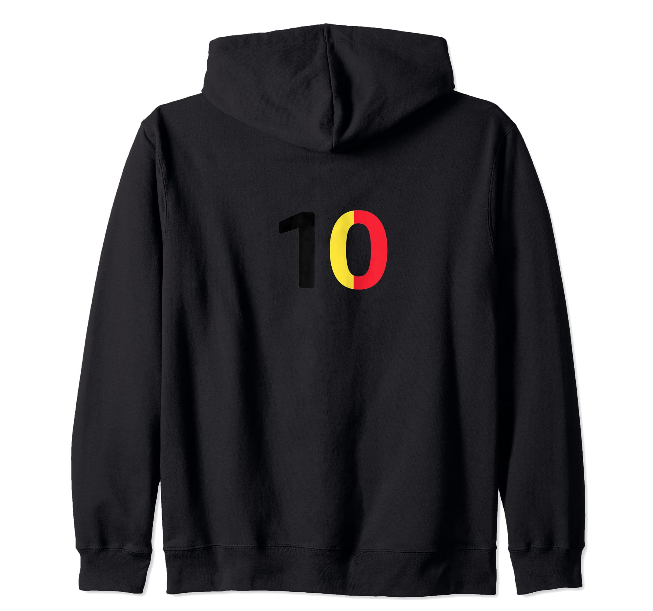 Flag Belgium Zip Hoodie