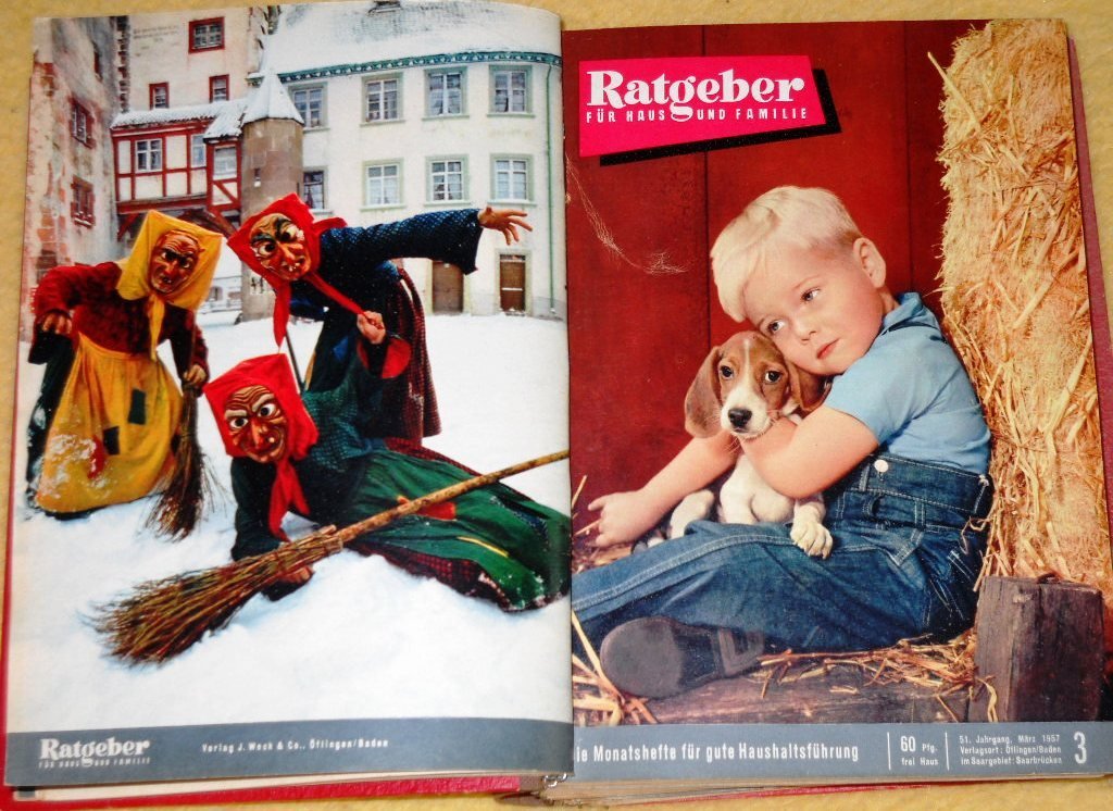 Ratgeber Fur Haus Und Familie 1957 Jahrgangsmappe Amazon De