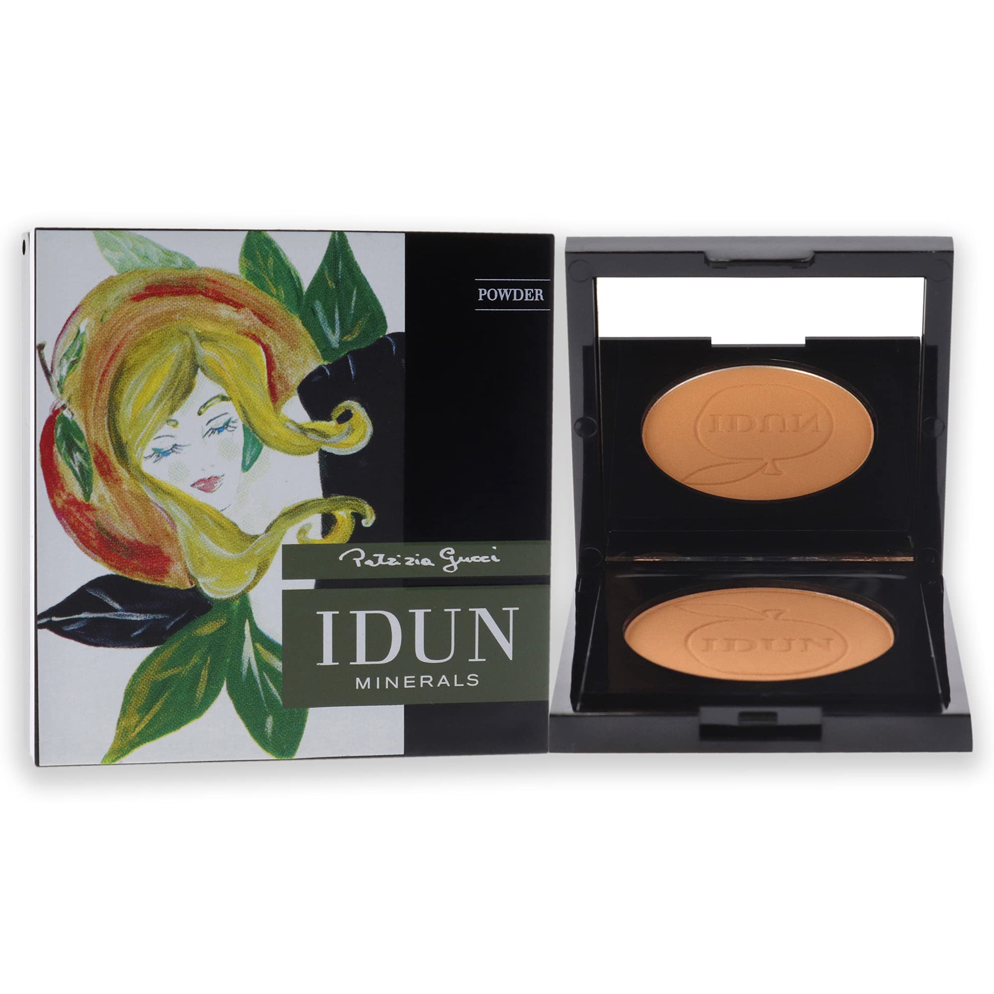 Idun Minerals Pressed Powder - 535 Makalas for Women 0.12 oz Powder