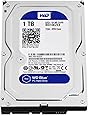 WD Blue 1TB SATA 6 Gb/s 7200 RPM 64MB Cache 3.5 Inch Desktop Hard Drive (WD10EZEX)