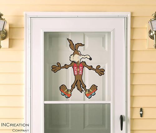 Wile E. Coyote Splat Vinyl Decal – 7 Inch, Set Of 2 – 1337 Decals