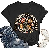 Mental Health Shirts for Women Vintage Flower Tee Shirt Boho Floral T Shirt Wildflower T-Tops Butterfly Tops