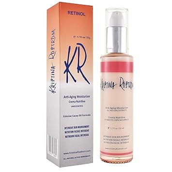 skin care retinol moisturizing and nourishing cream