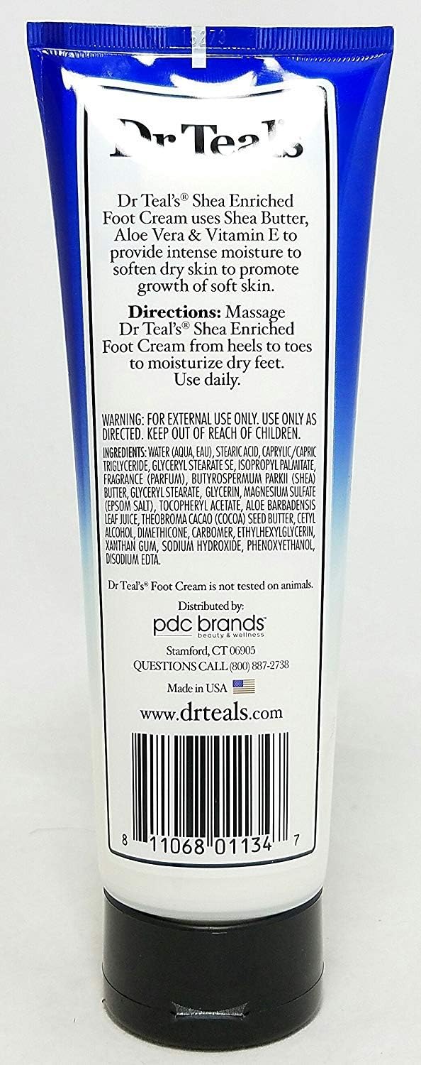 Dr Teals Shea Enriched Foot Cream: Health & Personal Care