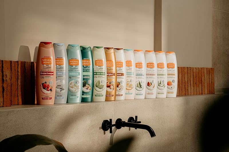 , Gel de Ducha con Extracto Natural de Coco Hidratante y Suavizante, con Hydradermal Complex para una Piel Suave, Fresca y Protegida, Aroma Tropical, Línea Sensations, 650 ml