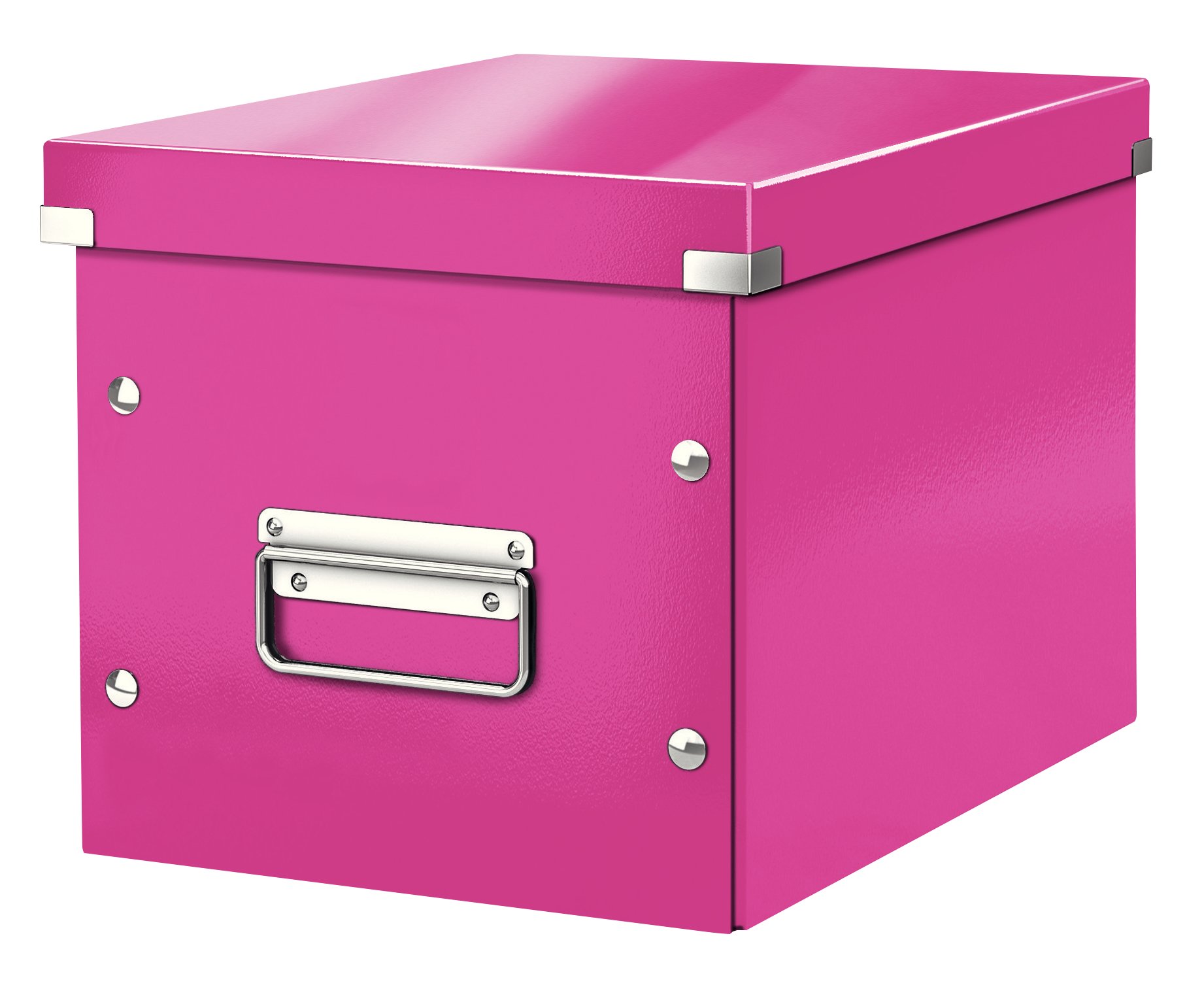 Leitz Medium Storage Cube, Pink, Click and Store Range, 61090023