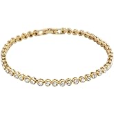 BaubleBar Tennis Bracelets for Women - Beautiful, Trendy, Hypoallergenic Bracelets, Perfect for Stacking, Women's Fashion Jewelry