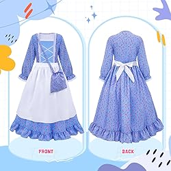 Meland Pioneer Dress for Girls - Colonial Floral