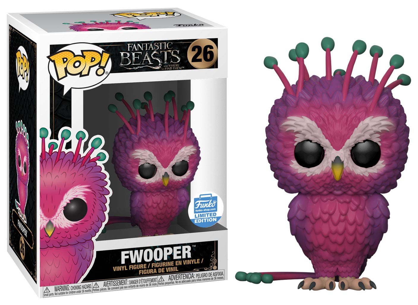 Funko Pop! Fantastic Beasts 26 Fwooper Vinyl Figure Exclusive