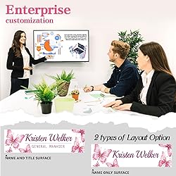 Custom Office Name Plate for Desk - Desk Name Plate
