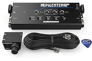 AudioControl The EPICENTER Micro PRO Digital Bass Restoration Processor & Line Output Converter, Car Audio Bass Booster Maximizer w/ACR-4 Remote Control