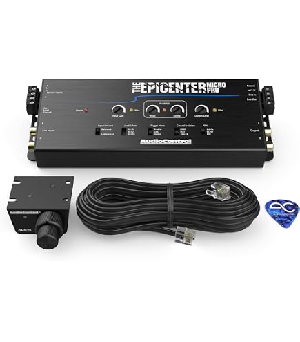 AudioControl Four.1 in Dash Equalizer/Line Driver : Amazon.com.mx