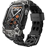 SUPCASE for Apple Watch 11/10 46mm Case with Band (Unicorn Beetle Ore), [Anti-Scratch] [Military-Grade Protection] Rugged Sport Men Bumper Case Cover with Adjustable Strap Band for iWatch 11/10 46mm, Black