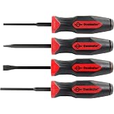 Mayhew Tools 14050 Punch and Chisel Set, 4-Piece Demo Tool Set, Black Oxide Finish