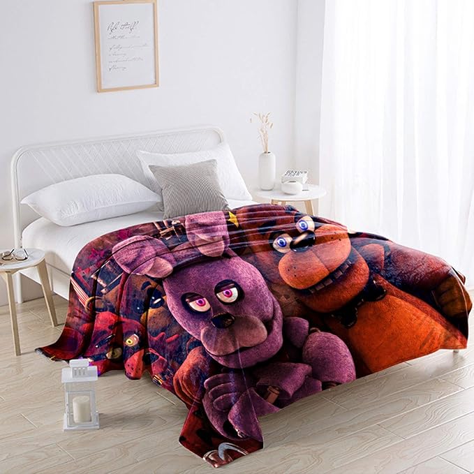 FNAF's FNAF Blanket Warm and Comfortable Fun Pizza Microraschel Blanket