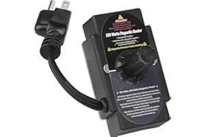 WILDGEAR Magnetic Engine Block Heater, 120V, 300W, compatible with a diverse array of vehicles, equipment, components, and more.
