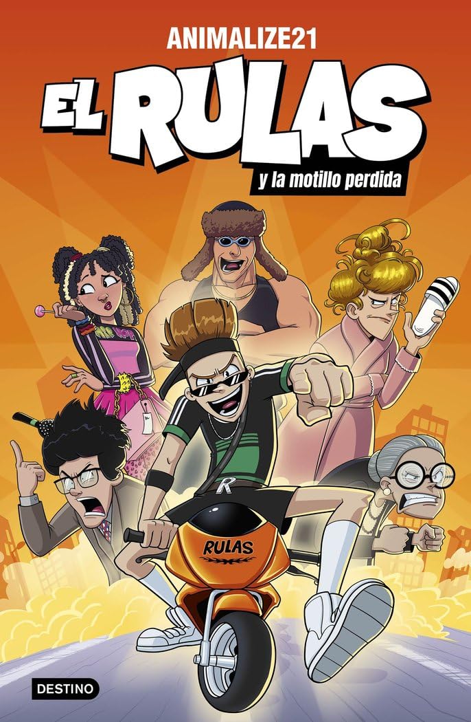 Portada de El Rulas 1. El Rulas y la motillo perdida (Jóvenes influencers)
