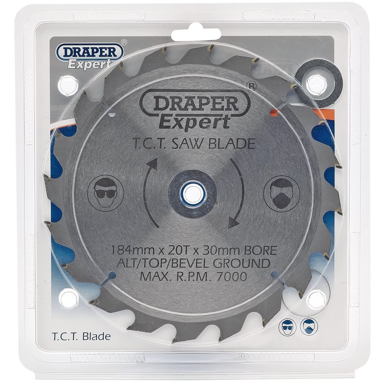 Draper 09471 TCT Saw Blade 184 x 30mm 20-Tooth