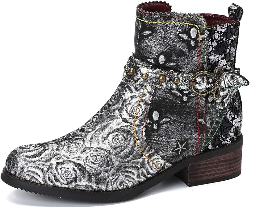 bottes originales femme cuir