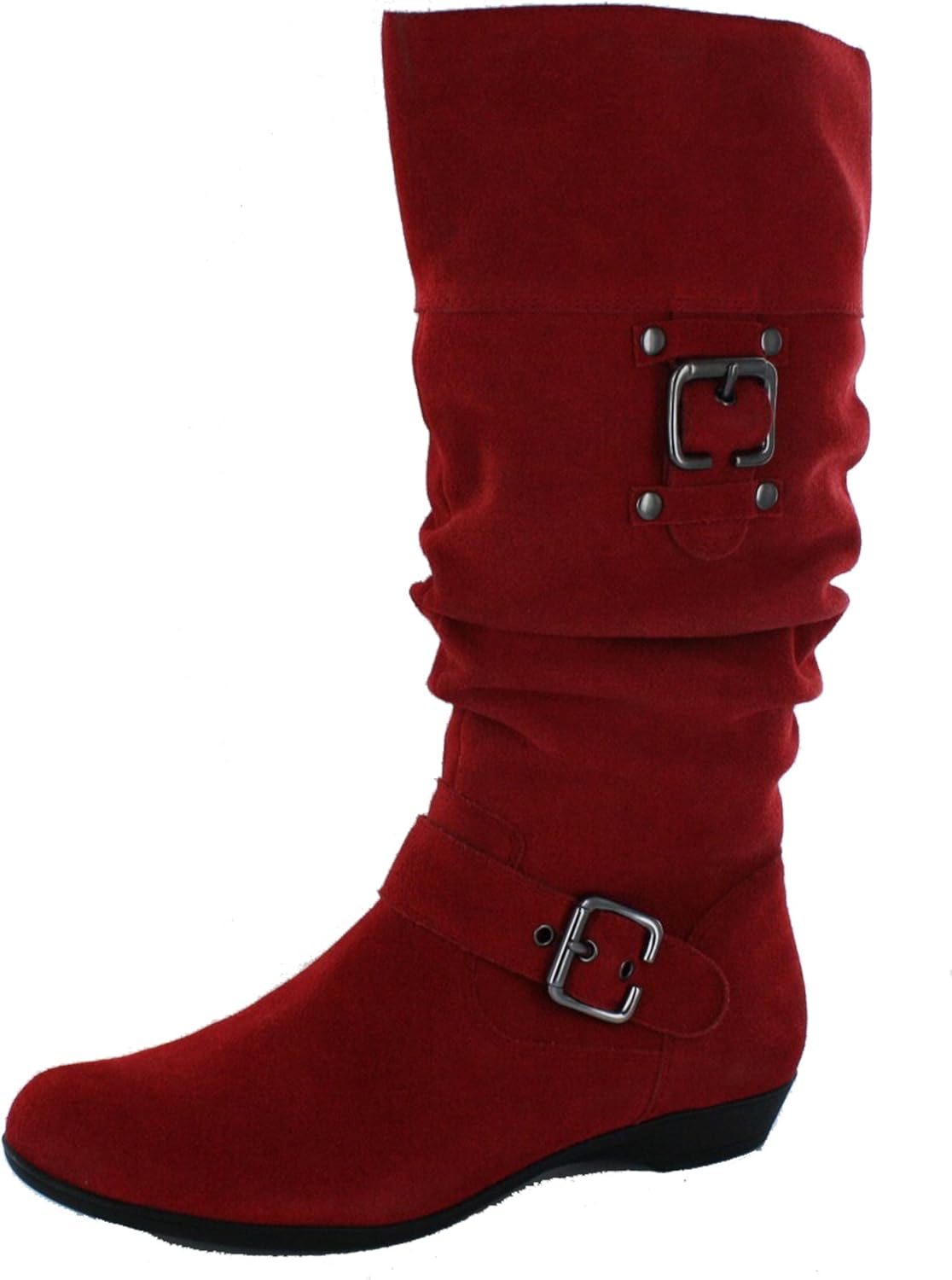 WHITE MOUNTAIN Women's Loveable Mid Calf Suede Boots (6.5M